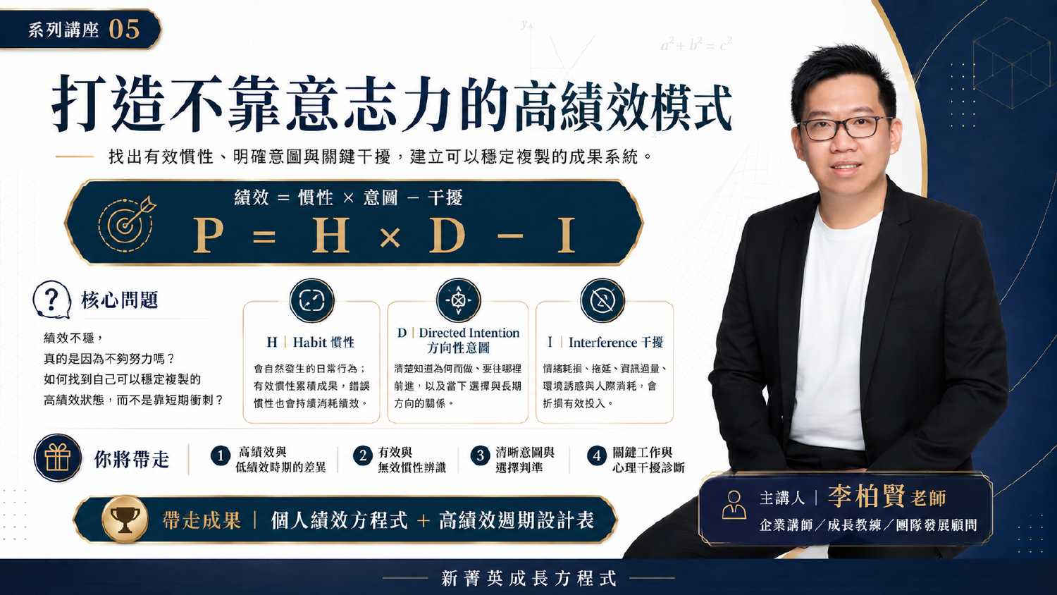 打造不靠意志力的高績效模式